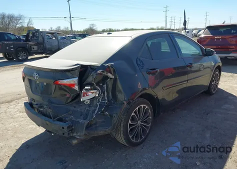 2015 Toyota Corolla S Premium z USA, uszkodzony, nr VIN 5YFBURHE7FP303292